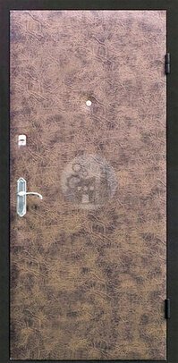 металлическая дверь, отделка винилискожа с двух сторон-ДВ-147